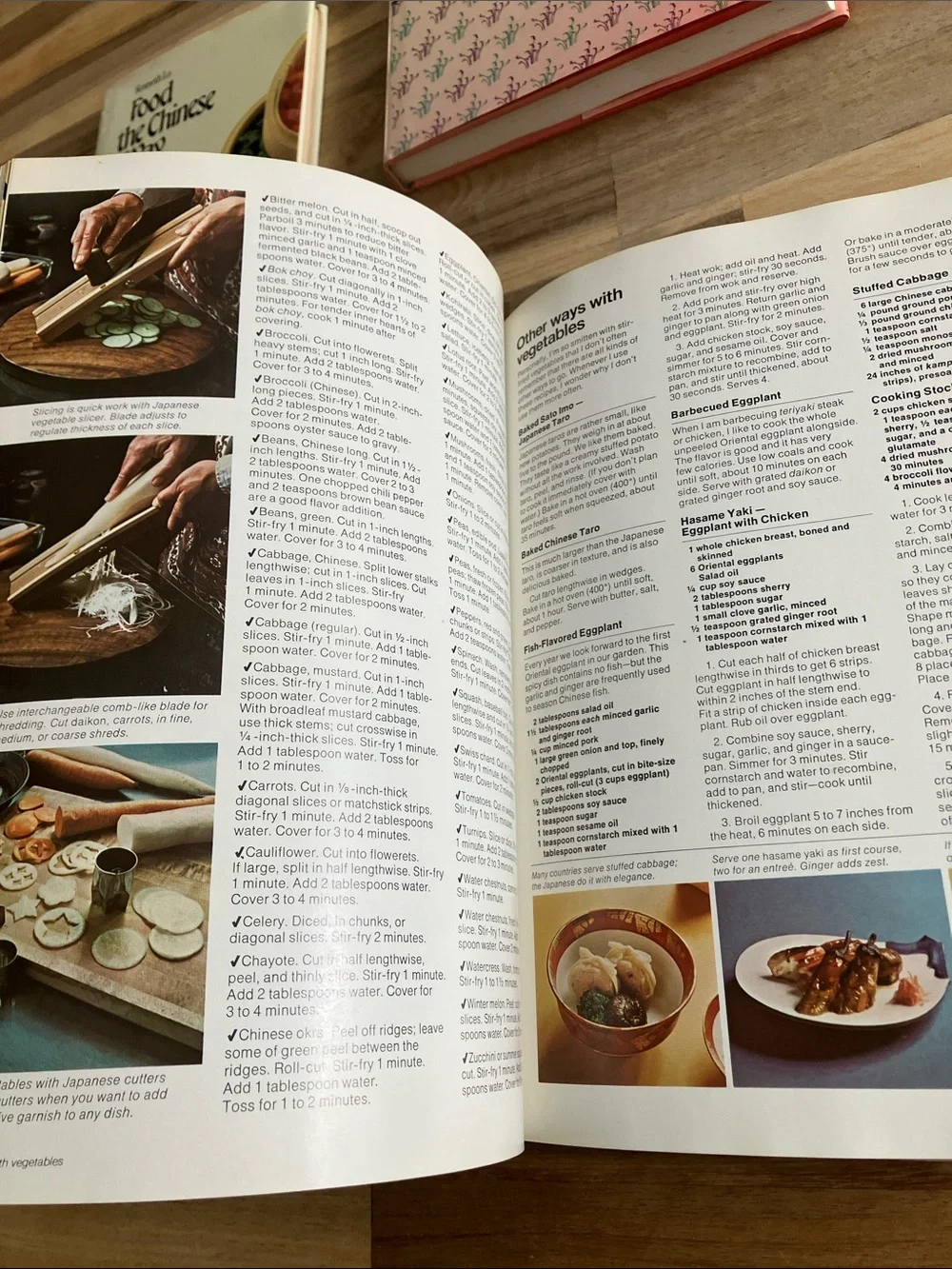 Bundle of Four Vintage Chinese and Japanese Cookbooks